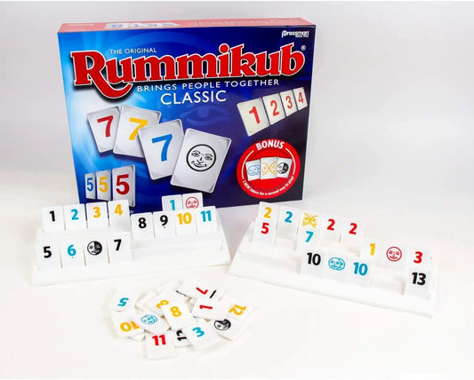 Rummikub Classic Board Game – Fast-Paced Strategy Tile Game for Family & Friends MAS KIDZ