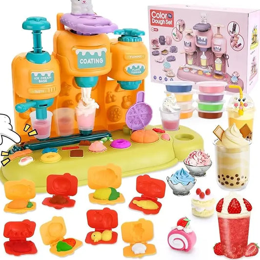 Color Dough Set Icecream Maker MAS KIDZ