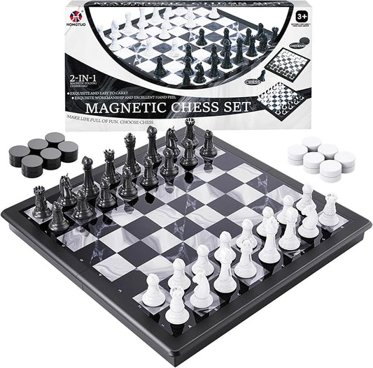 Magnetic Chess Set 2in1 MLX9002 MAS KIDZ