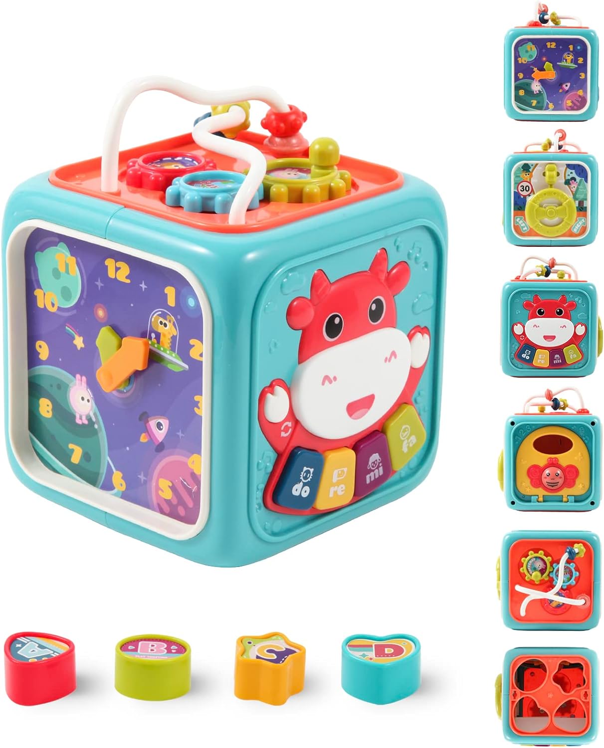 Activity Cube Box 6 in 1 No 688-57