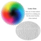 Round puzzle rainbow circle 1000 pieces MAS KIDZ