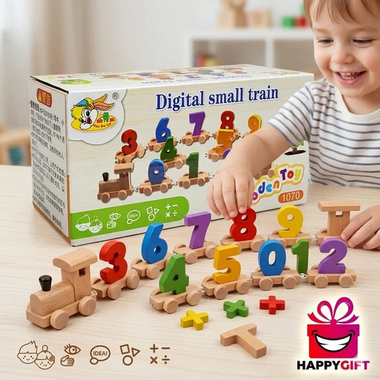 Digital Small Wooden Train maskidz-3dm
