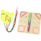 Wooden Geo Box Geoboard Lacing activity XHN-0017