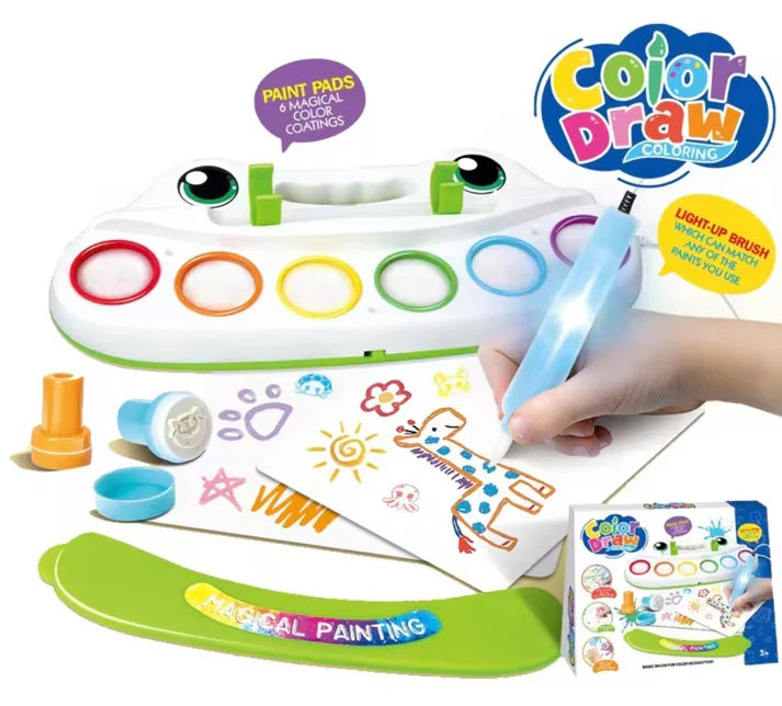 Color Draw Coloring Magical Paint Brush 6655 or WF-6002 MESS FREE PAINTING