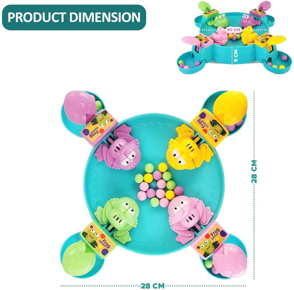 Frog Eating Game 834A 04 Player