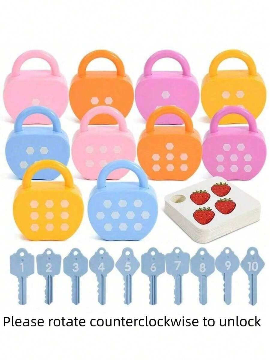 Alphanumeric Learning Lock Toy 206 MAS KIDZ