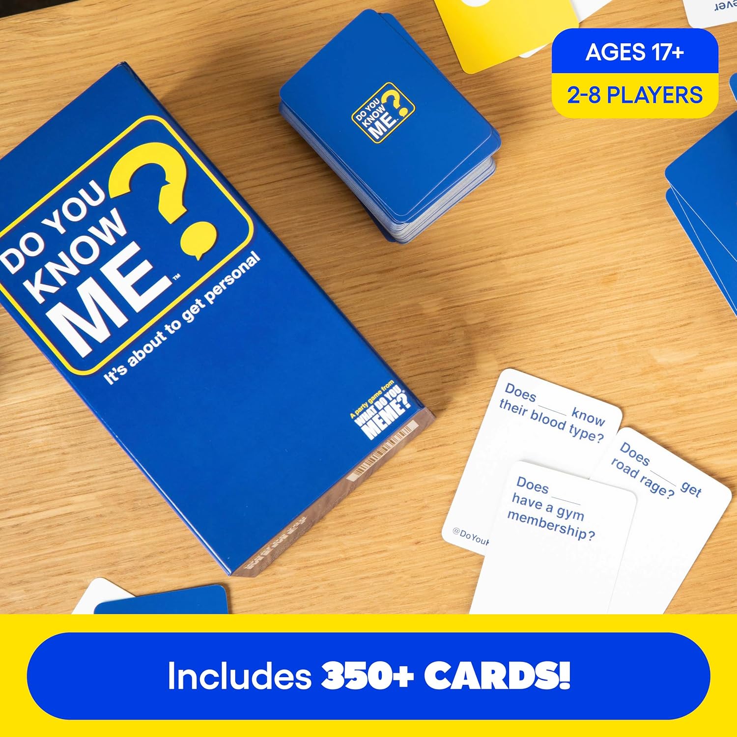 Do You Know Me? 0163-1 Card Game MAS KIDZ