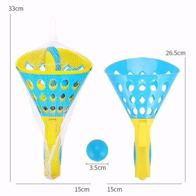 Click and Catch Pop and Catch Ball Game for Kids Small and Large Size Indoor Outdoor Sports Toy – MAS KIDZ