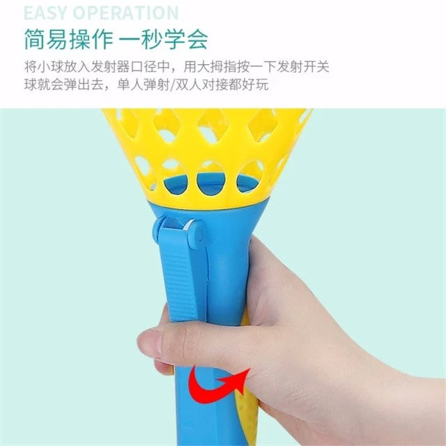 Click & Catch Ball Game for Kids Pop & Catch Ball Launcher Small & Large Size