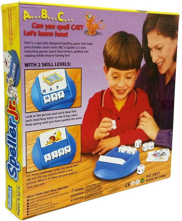 Speller Jr Spelling Word Game For Kids and Toddler Learning and Educational Toy