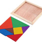 Wooden Tangram Puzzle Sheet 2824 MAS KIDZ