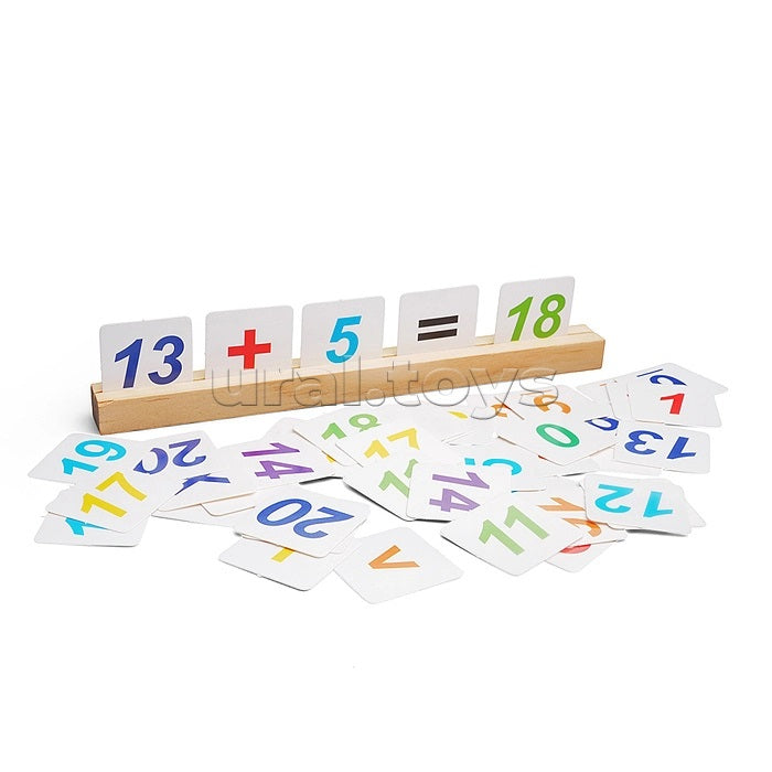 Number Cognitive Operation Bead Matching Game MAS KIDZ