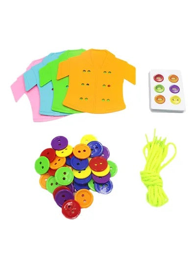 Clothes Button Board Game