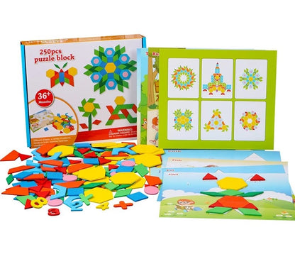 250 Pieces Puzzle Block