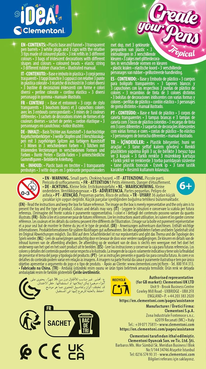 Create Your Tropical Pens LGLS-0825-2 MAS KIDZ