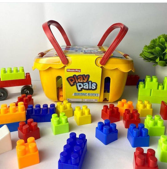 Play Pals Blocks in a Bucket