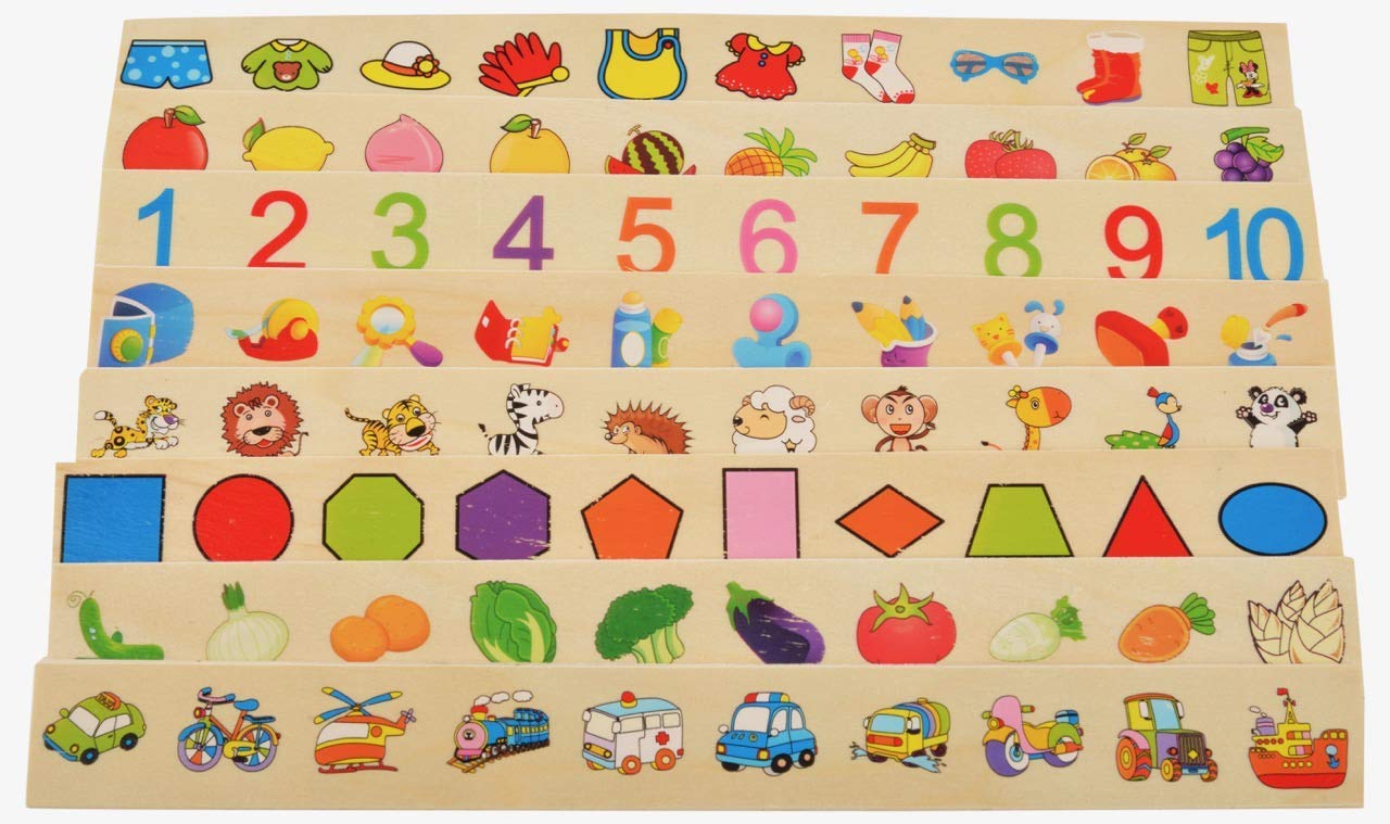 Knowledge Classification Box Wooden