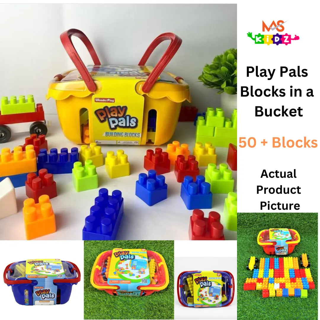 Play Pals Blocks in a Bucket – MAS KIDZ