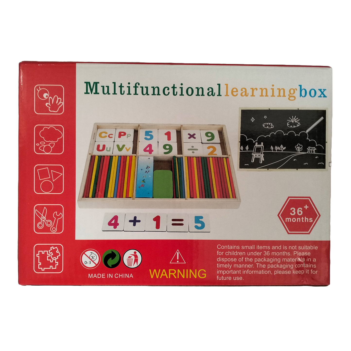 Multifunctional Learning Box Mathematics Intelligence Stick