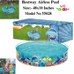 Bestway Inflatable Pool 48" x H10" 1.22m x H25cm 55028 Airless Swimming Pool Fill 'N Fun Sparking Sea Pool MAS KIDZ