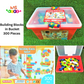 Building Blocks in Bucket 300 pieces MAS KIDZ