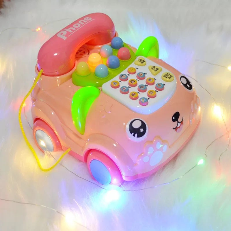 car shaped telephone for kids
