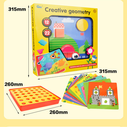 Creative Geometry – 3D Color Matching Puzzle