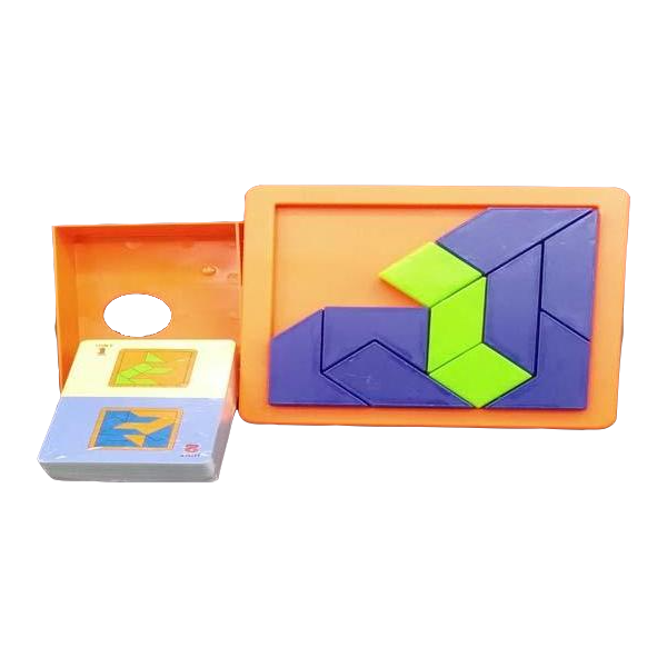 Creative Pattern Plastic Tangram Puzzle