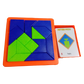 Creative Pattern Plastic Tangram Puzzle