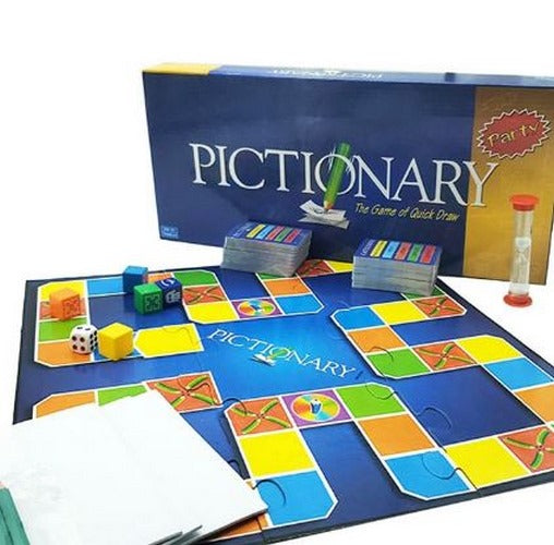 Junior Pictionary Board Game no 0125B The Game of Quick Draw for Kids