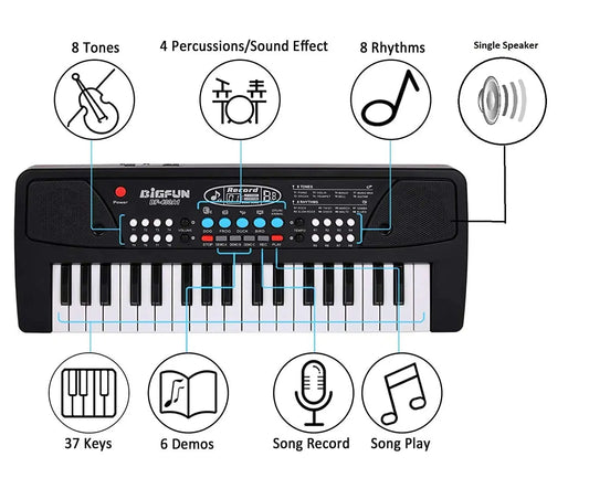 Electronic Keyboard Piano Bigfun BF-430C1 Maskidz
