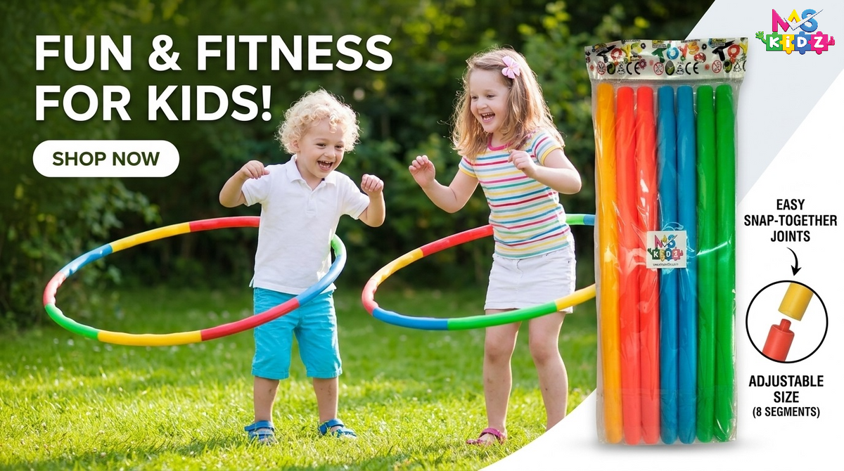 Detachable Hula Hoop for Kids 7 Pieces MAS KIDZ