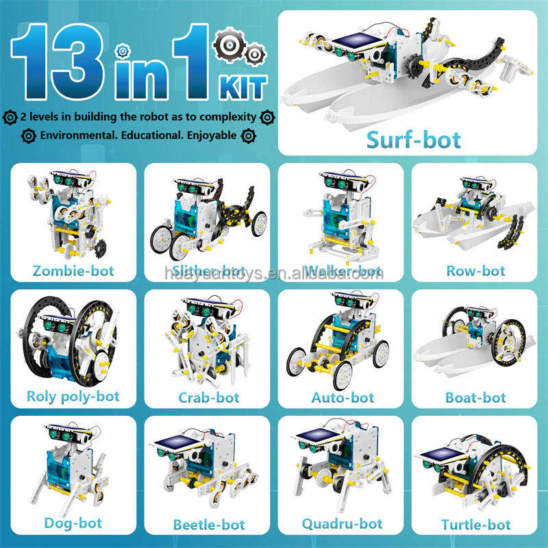 Educational Kit Solar Robot 13 in1  2115A