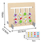 Four Color Logic Game Fruits Wooden