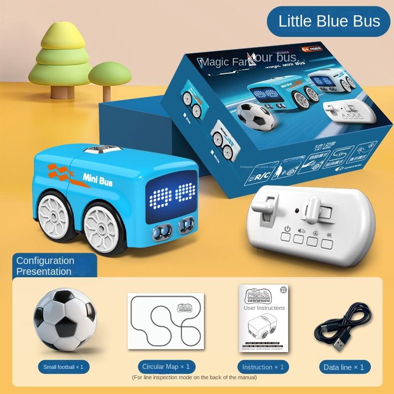 Magic Mini Bus 5-in-1 Smart Interactive RC Toy – Gesture Control MAS KIDZ