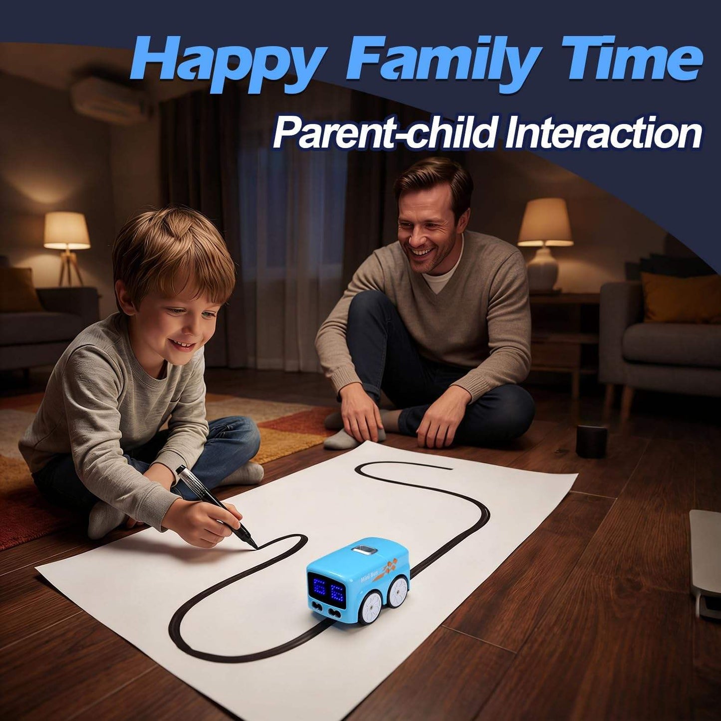 Magic Mini Bus 5-in-1 Smart Interactive RC Toy – Gesture Control MAS KIDZ