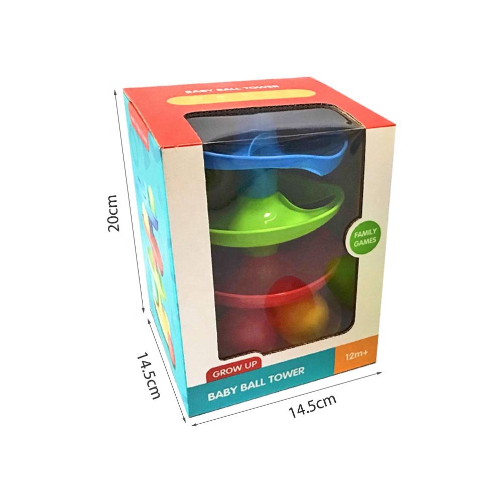 Baby Ball Tower 3 layer 13403 3 step 4 ball