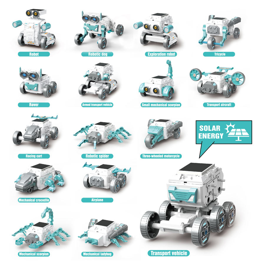 Solar Robot 16 in1 713