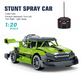 Speed X Stunt Spray Car KMRC KM660-1