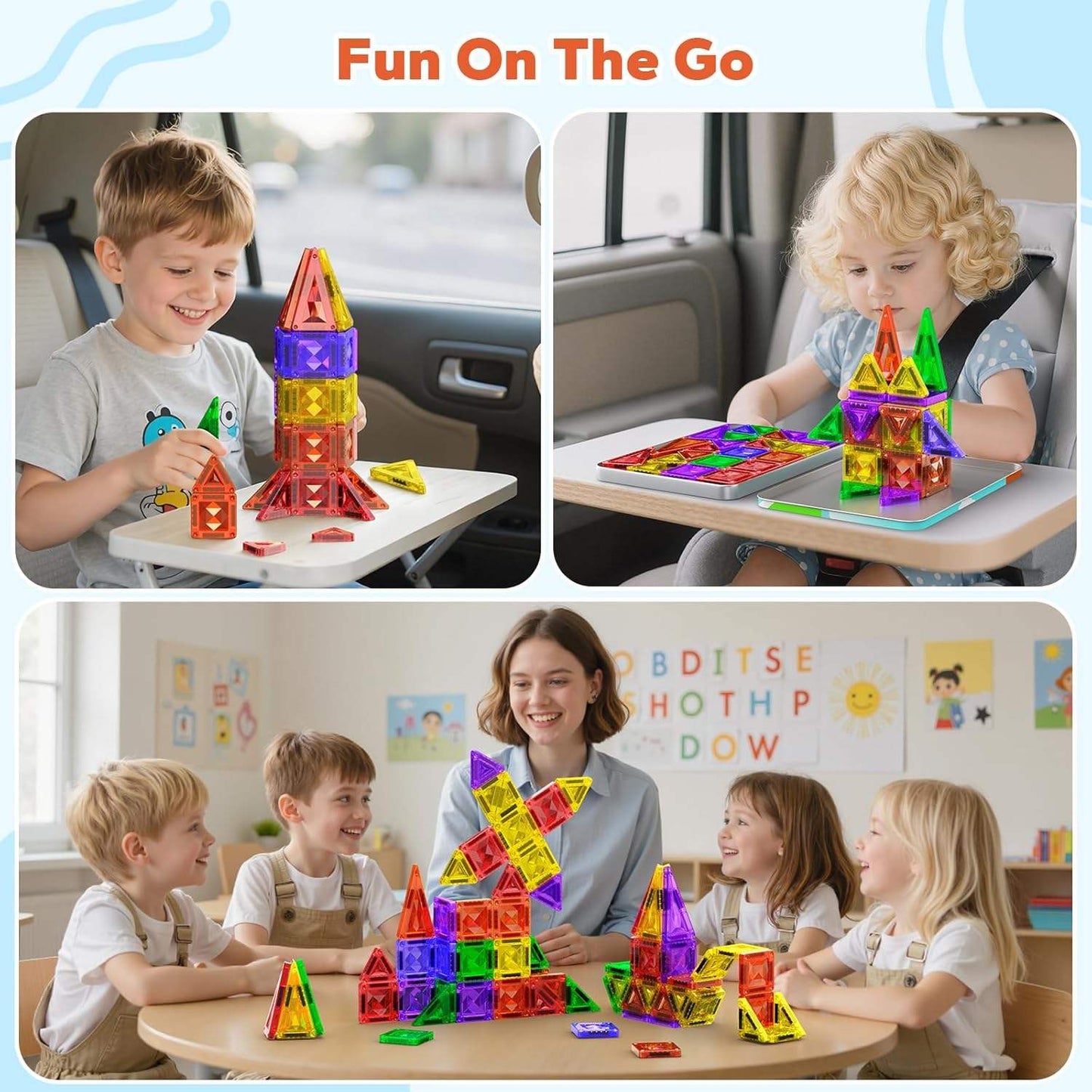 Mini Magnet 88 Pieces CH1527 MAS KIDZ