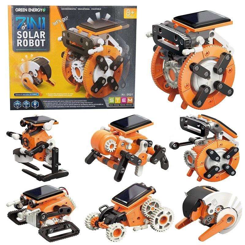 7 in 1 Solar Robot Kit STEM Toy for kids No 9501