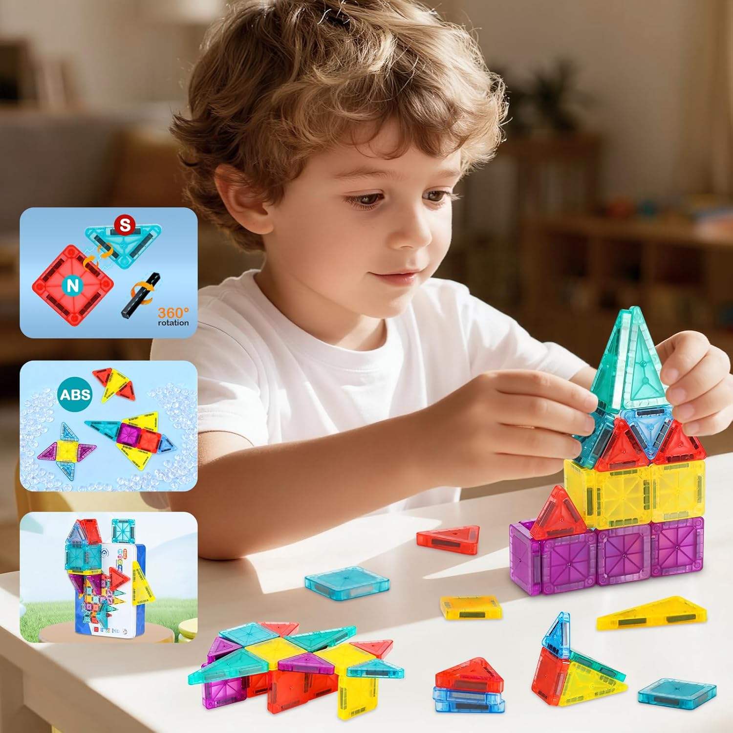 Mini Magnet 88 Pieces CH1527 MAS KIDZ
