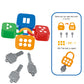 Alphanumeric Learning Lock Toy 206 MAS KIDZ