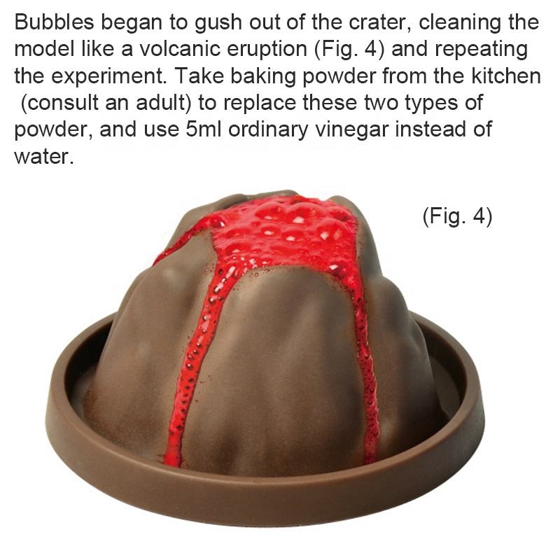 Volcano and Snow Eruption 608-136 MAS KIDZ