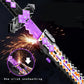 Golden Diamond Seven Colors Flow Light Sword