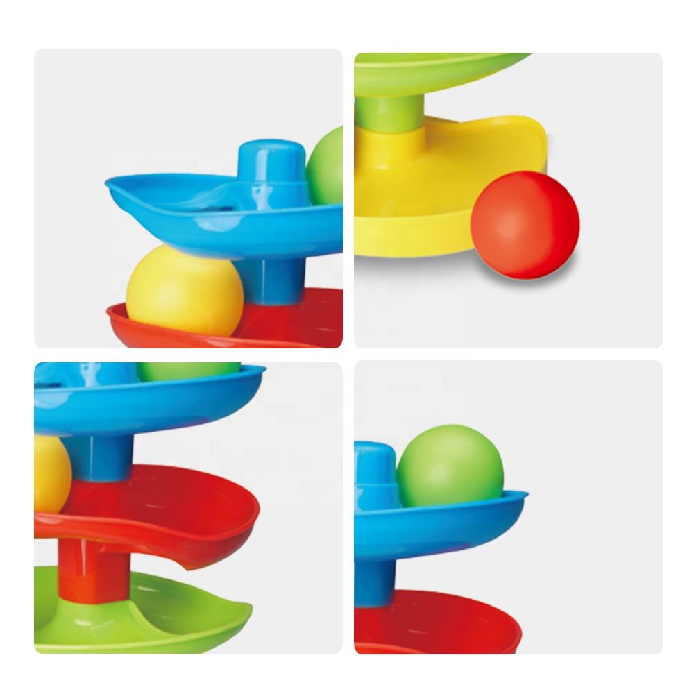 Baby Ball Tower 3 layer 13403 3 step 4 ball
