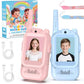 2-in-1 Kids Video Walkie Talkie with Camera & IPS Screen MAS KIDZ