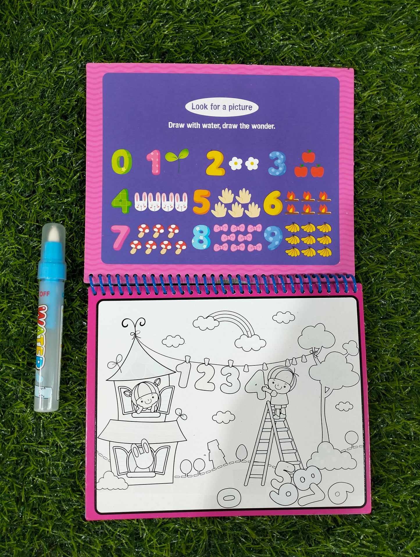 ABC Magical Water Color Painting Book for Kids