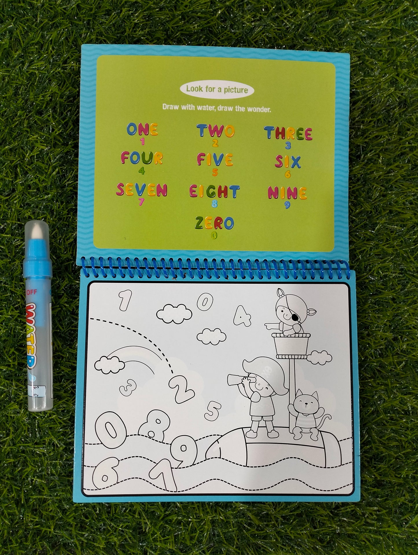 ABC Magical Water Color Painting Book for Kids