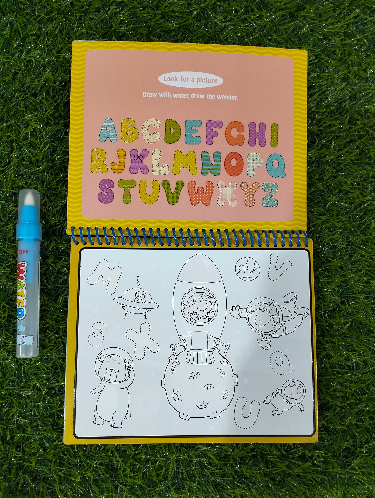 ABC Magical Water Color Painting Book for Kids